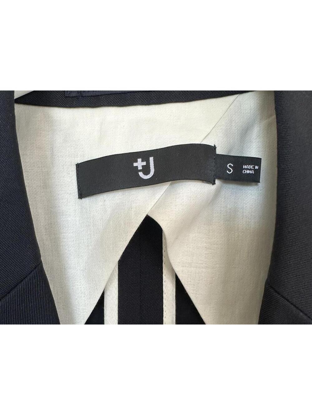 UNIQLO +J Jil Sander Wool Blazer Black Women's S Tailored Minimalist Chic - Picture 6 of 7